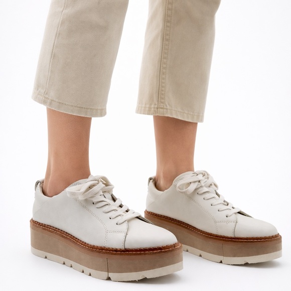 DV by Dolce Vita Shoes - Dolce Vita Women's Bubbles Platform Lace-Up Chunky Sole Sneakers Size 6